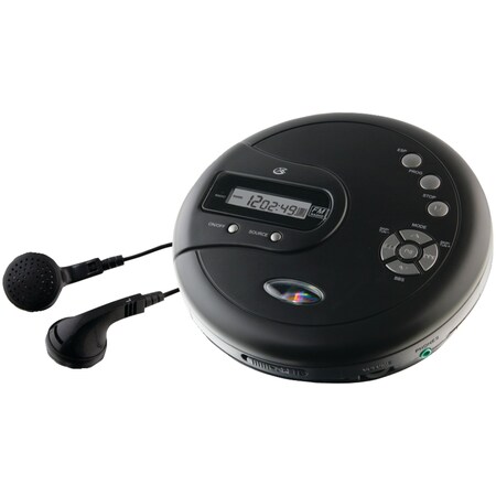 Gpx Programmable Personal CD Player PC332B